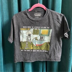 Gray Graphic T-Shirt